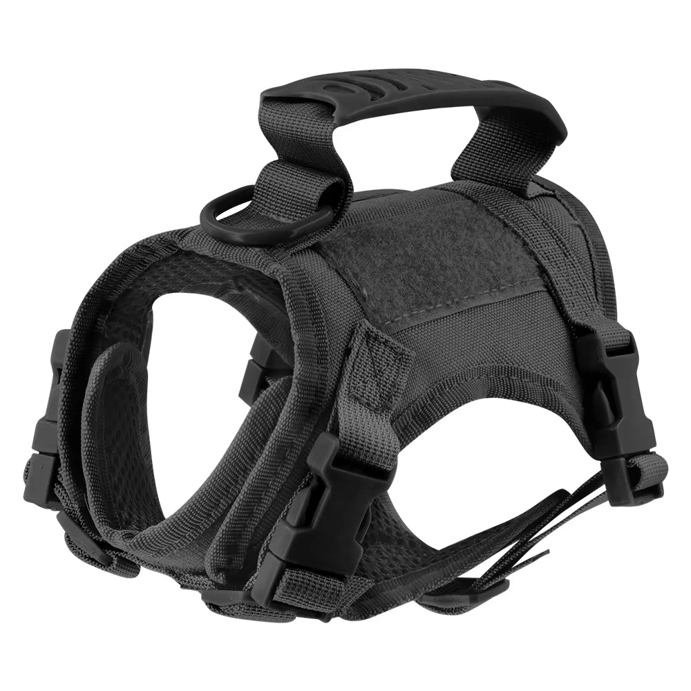 Tactical Cat Harness Puppy Adjustable Kitten Vest for Military Small Dogs Harnesses Working Training Cat Accessories