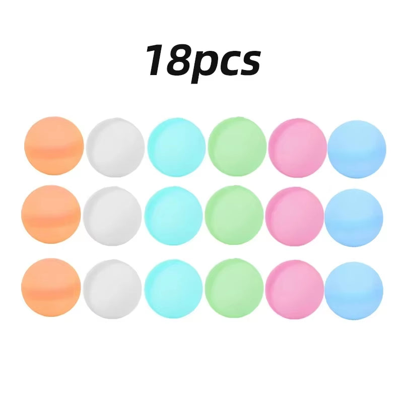 Reusable Water Balloons Toys Quick Fill Sealing Water Bomb for Summer Games Children'S Adults Outdoor Activities Toy Gifts