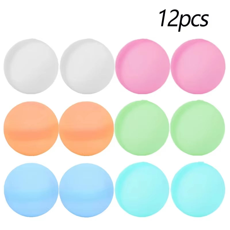 Reusable Water Balloons Toys Quick Fill Sealing Water Bomb for Summer Games Children'S Adults Outdoor Activities Toy Gifts