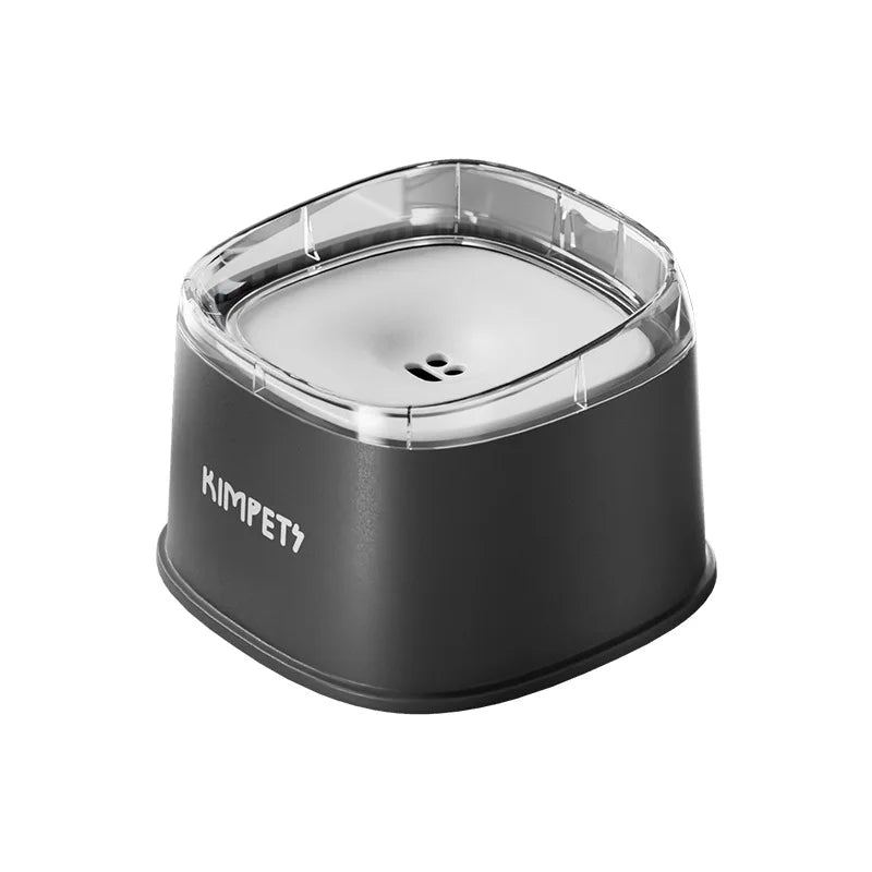 2000Ml No-Spill Pet Water Bowl - Floating Design Keeps Chin Dry, Anti-Splash & Dust-Proof for Cats and Dogs