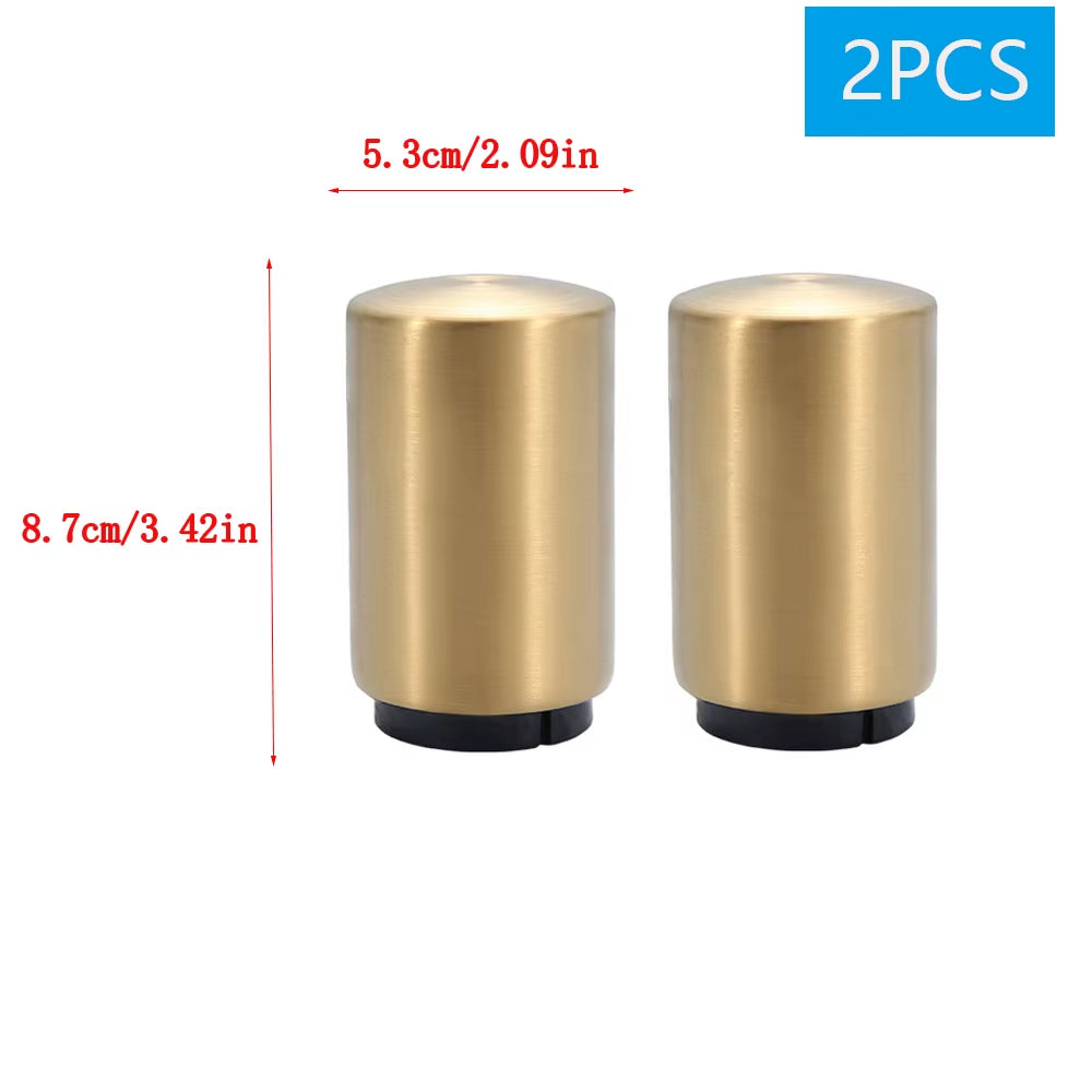 1/2Pcs Automatic Beer Bottle Opener Magnet Beer Opener Stainless Steel Push down Opener Wine Soda Cap Opener Kitchen Accessory