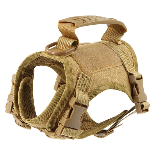 Tactical Cat Harness Puppy Adjustable Kitten Vest for Military Small Dogs Harnesses Working Training Cat Accessories