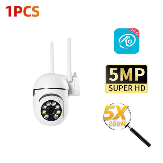 2.4G 8MP Cameras Wifi Video Surveillance IP Outdoor Security Protection Monitor 5.0X Zoom Home Wireless Track Alarm O-Kam Pro