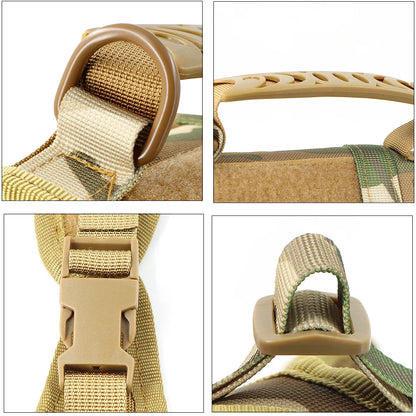 Tactical Cat Harness Puppy Adjustable Kitten Vest for Military Small Dogs Harnesses Working Training Cat Accessories